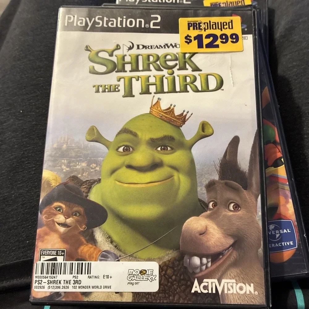 Shrek the Third - PlayStation 2 Tested Working No Book